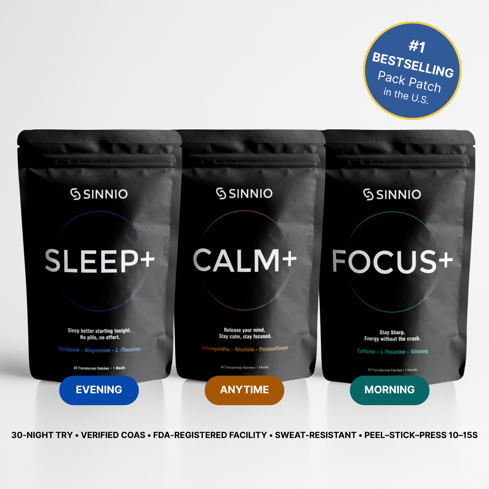 TRIO — Full Daily Routine — Sleep easier. Focus steadier. Break the Stress Cycle.