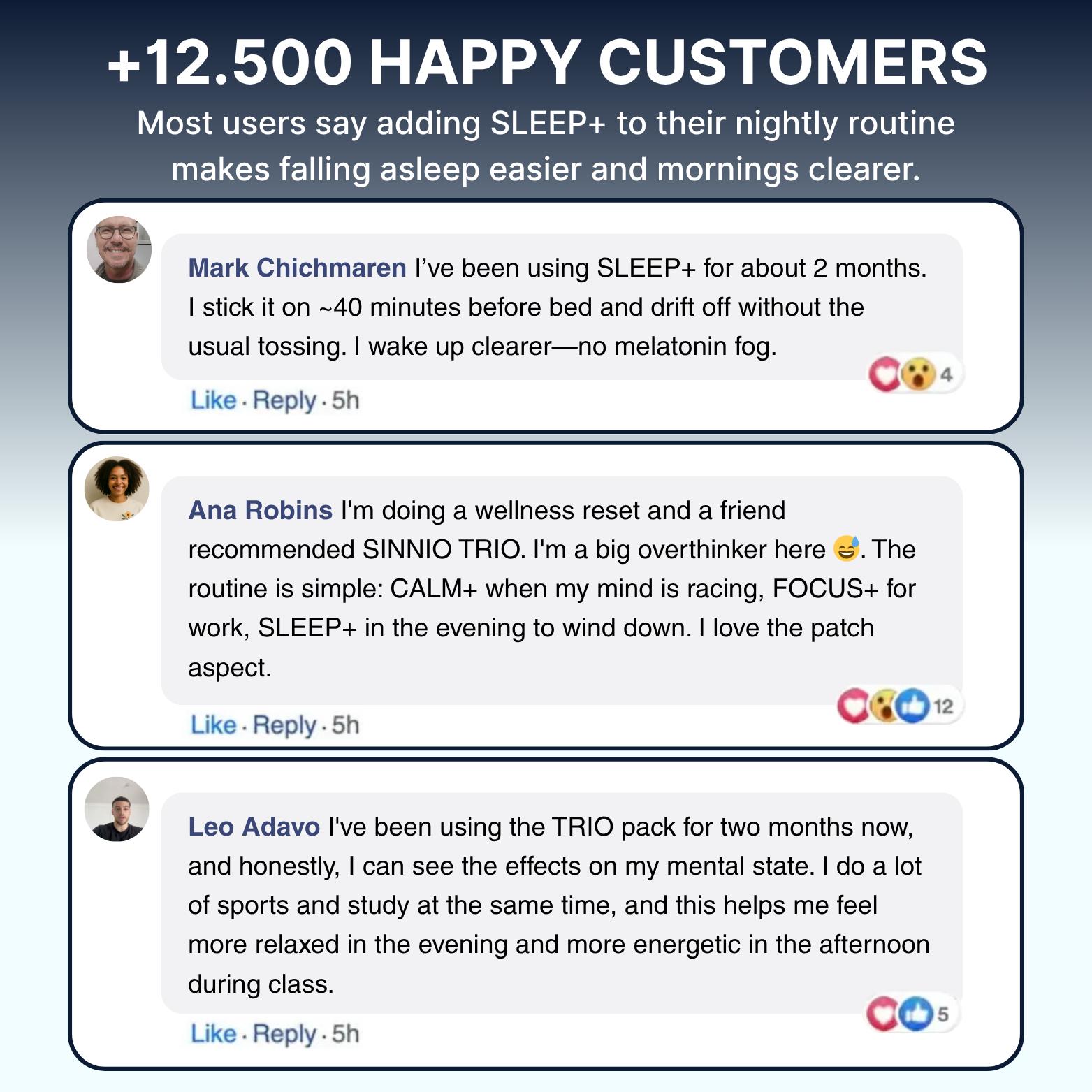 PATCH SLEEP+ — Deeper Sleep, Wake Clear